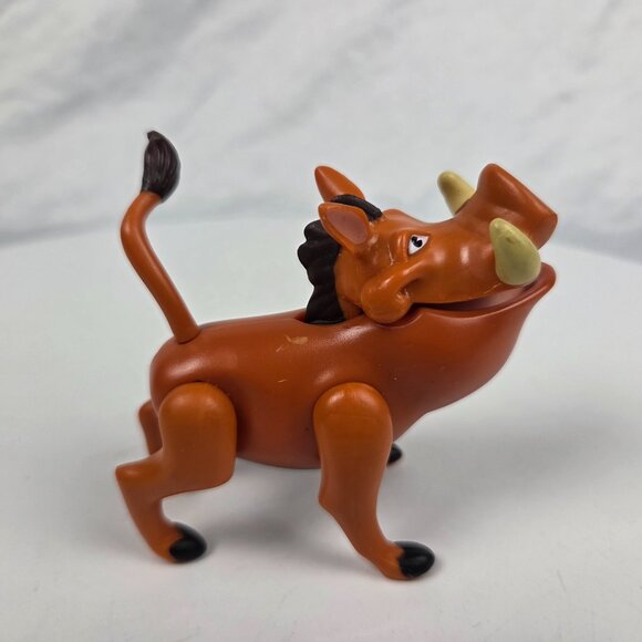 Disney The Lion King Pumbaa Warthog Pig Posable 3" Action Figure - Picture 4 of 7
